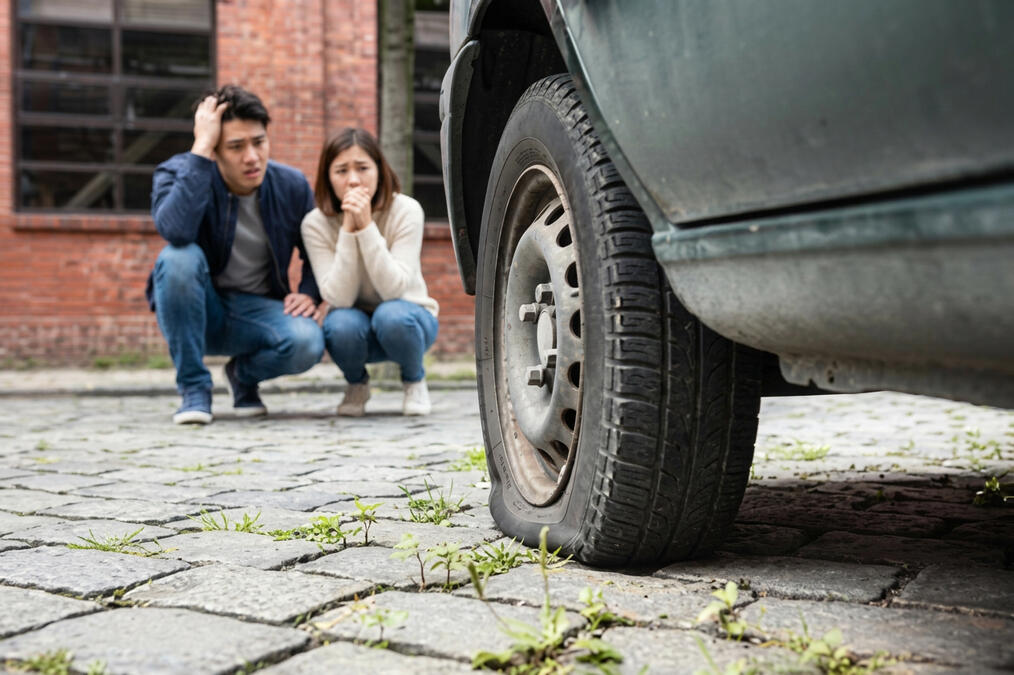 Spare Tyre Change